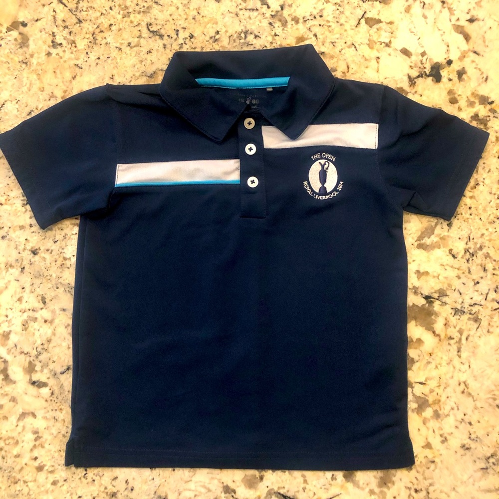 Vintage 2014 British Open golf shirt